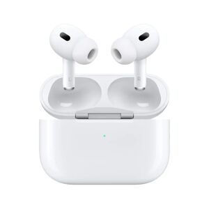 Apple Cuffia con microfono  AirPods Pro (seconda generazione) (2nd generation) Cuffie Wireless In-ear Musica e Chiamate Bluetooth Bianco [MQD83ZM/A]