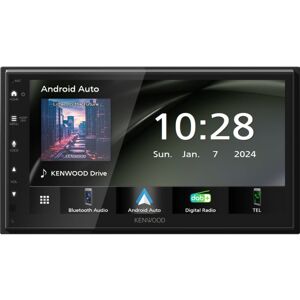 Kenwood Electronics DMX5023DABS Ricevitore multimediale per auto Nero Wi-Fi 22 W Bluetooth