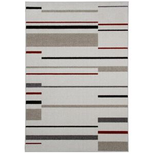 Leroy Merlin Tappeto Casa 2023 grey beige, grigio e rosso, 160x230 cm
