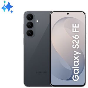 Samsung Galaxy S26 FE , 256GB, Graphite, AI, Camera 50MP, Assistente Foto, My FanCam, Video con Blocco Orizzontale, Batteria 4900 mAh, RAM 8GB