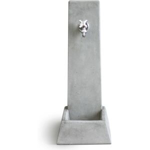 - Fontana da giardino in cemento grigio H 77 cm
