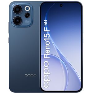 Oppo Reno15 F 5G AI Smartphone, Tripla fotocamera 50+8+2MP, Selfie 50MP, Display 6.57'' 120HZ AMOLED FHD+, 6500mAh, RAM 8GB(Esp2GB/4GB/8GB)+ROM 256GB [Ve