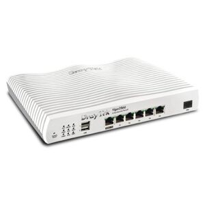 Draytek Vigor 2866: Gfast Modem-Firewall router cablato Gigabit Ethernet Grigio (v2866-DE-AT-CH)