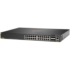 Aruba Switch di rete  Networking CX 6200F 24G Class-4 PoE 4SFP 370W Gestito L3 Gigabit Ethernet (10/100/1000) Supporto Power over (PoE) 1U [S0M82A]