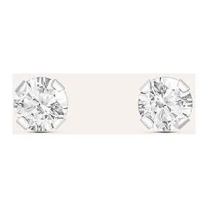 Stroili Orecchini Lobo Punto Luce Bon Ton Oro Bianco Cubic Zirconia Collezione: Bon Ton Oro Bianco