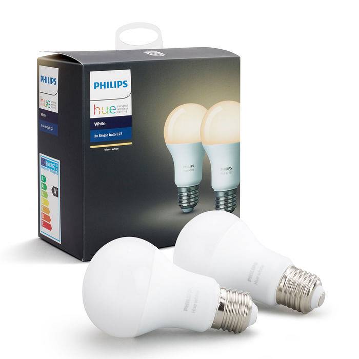 Philips Hue WHITE 2 X LAMPADINE E27 9.5 W