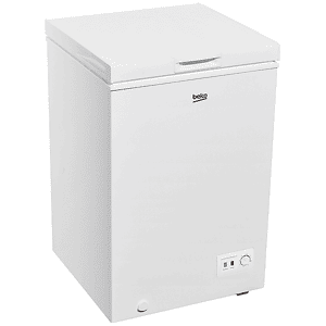 Beko CF100EWN Congelatore pozzo, Capacità netta 98 l, dimensioni: L 54,5 cm, A 84,5 P Rumorosità 40 dB(A), BIANCO, Classe E