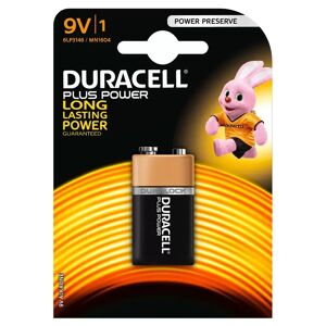 Batteria Duracell 9V Plus Power Alcalina confezione da 1 pila