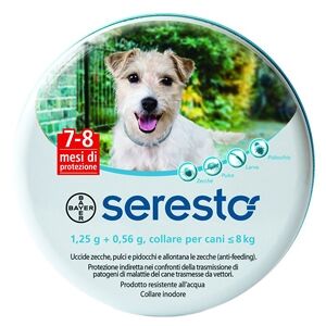 Bayer spa (div.sanita'animale) Bayer Seresto Collare Antiparassitario per Cani fino a 8 kg