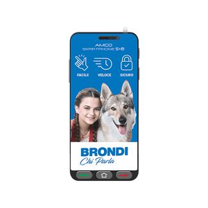 Brondi AMICO SMARTPHONE S+B, 16 GB, BLACK