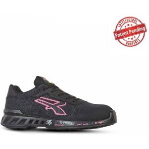 Scarpa antinfortunistica donna U-Power rosa, leggera S1P ESD Personalizzate o neutre U-Power