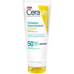 CeraVe Protezione Solare Idratante Viso e Corpo Crema Invisibile SPF50+ 75 ml