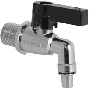- Rubinetto cromato olio drop da 1/2``
