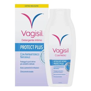 Combe Italia Vagisil Detergente Antibatterico 200ml + 50ml - Detergente Intimo Antibatterico - Igiene Femminile