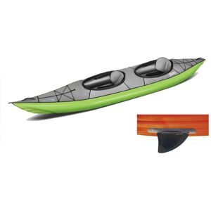 Gumotex Canoa Gonfiabile Swing 2 Verde Con Pinna 043911-G (1c/11c)