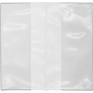 SPRINTIS 100 Unità - Custodie portabiglietti, 230 x 240 mm, per biglietti aerei, PVC morbido 180 µm, trasparente