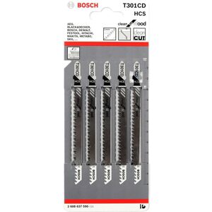 Set lame seghetto alternativo Bosch 2608637590 Legno T301CD