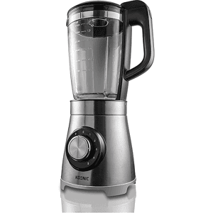KOENIC FRULLATORE  KBL 10521 M, Potenza 1000 W, Caraffa da 1.75 l, 5 velocità, Vetro, Acciaio inossidabile a 4 lame, Stainless steel