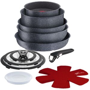 Batteria pentole Lagostina 012164600013 INGENIO MINERALIS Grigio pietr