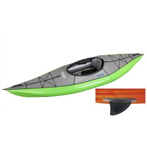 Gumotex Canoa Gonfiabile Swing 1 Verde Con Pinna 043910-G (1c/11c)