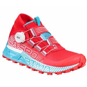 La Sportiva Cyklon Woman - scarpa trailrunning - donna Red/Light Blue 41,5