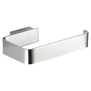 Tecnomat PORTAROTOLO APERTO SERIE ELITE IN METALLO CROMATO FISSAGGIO A MURO