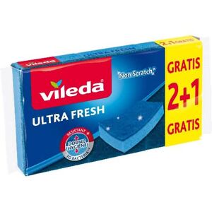 Scodinzolando Vileda Ultrafresh Antigra Blu - Set di 3 Pezzi per la Casa