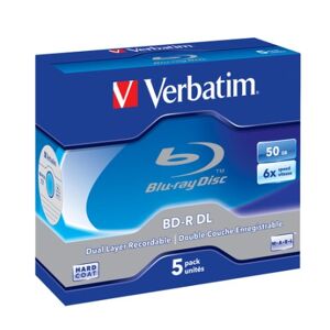 Verbatim 43748 disco vergine Blu-Ray BD-R 50 GB 5 pz (43748)