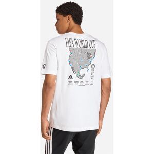 Adidas Fifa Wolrd Cup 26mt Map M - T-shirt - Uomo - Bianco M