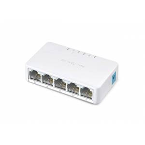 MERCUSYS MS105 switch di rete Non gestito Fast Ethernet (10/100) Bianco