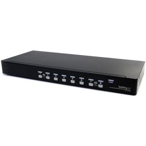 StarTech.com Switch KVM VGA USB a 8 porte montabile su rack con audio (cavi audio inclusi) (SV831DUSBAU)