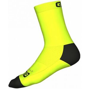 ALE' Calzini ciclimo Q-SKIN 18cm  TEAM giallo fluo
