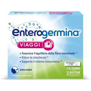 OPELLA HEALTHCARE ITALY Srl Sanofi Enterogermina Viaggi, 12 Bustine
