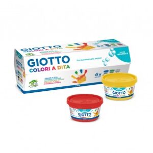 Giotto Dita confezione 6 colori da 100 ml