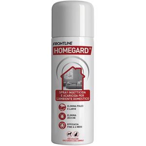 frontline Homegard 250 ml, Spray Insetticida, Antipulci E Acaricida Per La Casa. Elimina Pulci, Zecche, Uova e Larve fino a 6 mesi su Mobili e Tessuti