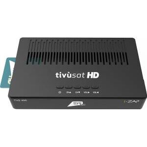 I-zap decoder tvs495 dvb-s2 hevc 10 bit hd/usb tivùsat + telecomand...