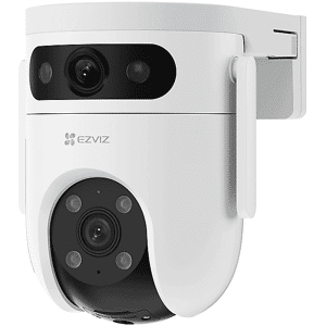 EZVIZ VIDEOCAMERA SORVEGLIANZA  H9C 2k, da Esterno, Connettività WIFI, Funzione visione notturna, Microfono integrato, Sistema di alimentazione: Elettrico
