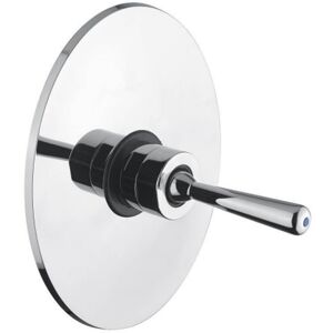 MALIGI HOME Flussometro WC da incasso temporizzato comando a leva antisvitamento 1" Idral Modern 08067-1