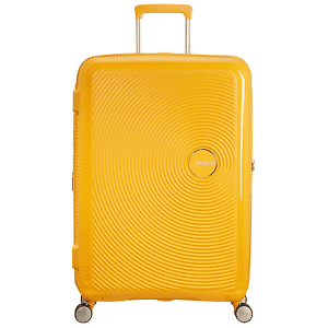AMERICAN TOURISTER TROLLEY  Soundbox Spinner, A 67 x L 46,5 P 29 cm, Giallo