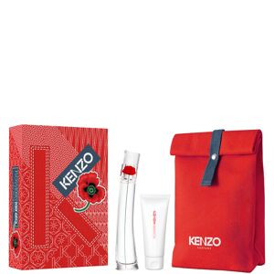 Kenzo Flower by kenzo EDP Confezione 50 ML Eau de Parfum + 75 ML Body Lotion + Pouch