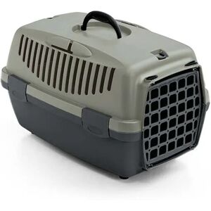 - Trasportino per animali Gulliver 1 grigio ardesia 310x480x320 mm