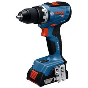 Set utensili bosch: gsr 18v-65 + 2 x batteria + 19 pz. set utensili...