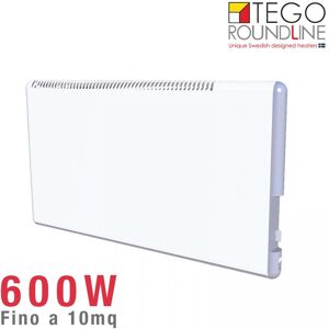 Radiatore svedese TEGO 600W basso consumo   h. 40cm   fino 10 m²