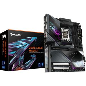 GIGABYTE Z890 AORUS MASTER Scheda Madre - Supporta CPU Intel Core Ultra (Serie 2), VRM a 18+1+2 fasi, fino a 9500MHz DDR5 (OC),
