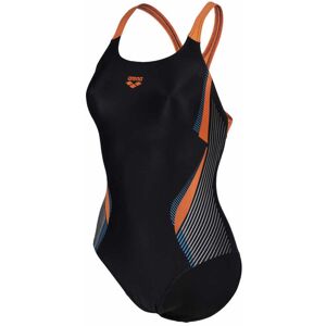 Arena W Break Swim Pro Back - costume intero - donna Black/Orange 36 FR