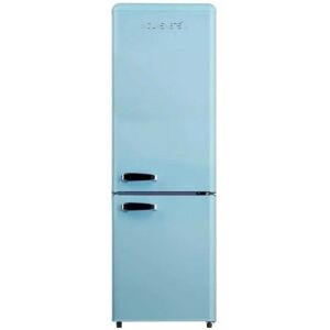 Frigorifero/congelatore Wolkenstein KG250.4RT LB Retro, larghezza 54,60 cm, 249 L, illuminazione a LED, blu