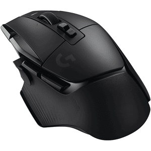 Logitech MOUSE WIRELESS  G502 X LIGHTSPEED BLACK, Collegamento USB, Ingresso: Otticamente a diodi laser, Scrolling 4 direzioni, Risoluzione max 25600 dpi, NERO