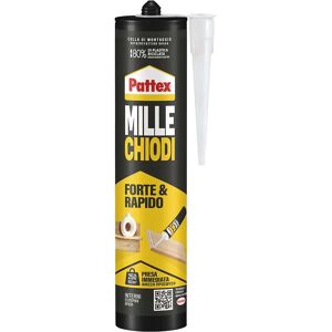 Pattex MILLECHIODI  400 g COLLA DI MONTAGGIO MULTI MATERIALI BIANCO
