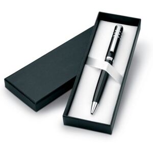 OLYMPIA Penna a sfera laccata nera in box regalo, alluminio Personalizzate o neutre