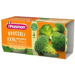 PRINCES ITALIA SpA Plasmon Broccoli Omogeneizzato di Verdure, 2 x 80 g